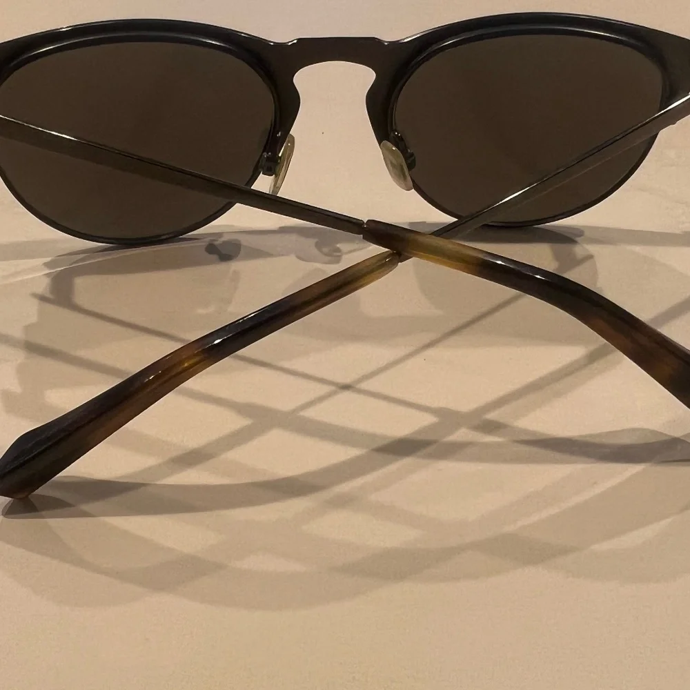 Warby Parker Aldridge Polarized Mirrored Sunglasses Blue Lens EUC - Picture 3 of 5